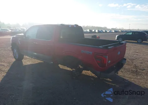 2025 Ford F-150 King Ranch from USA, damaged, VIN 1FTFW6L84SFA23181